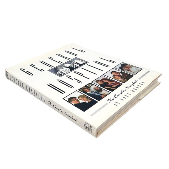 GENERAL HOSPITAL THE COMPLETE SCRAPBOOK HARDCOVER BOOK GARY WARNER SOAP OPERA - Picture 4 of 7